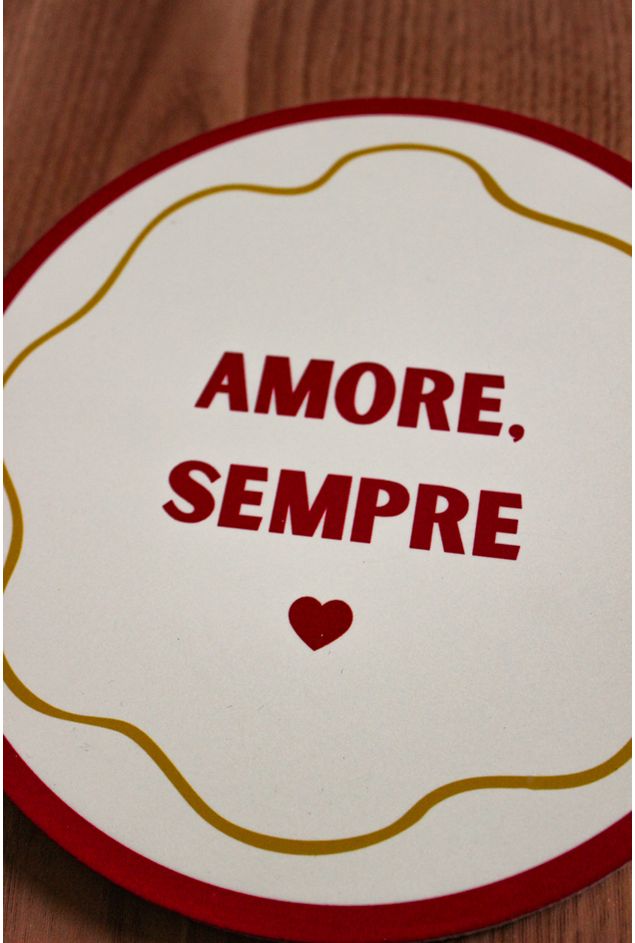 Azulejo Decorativo Redondo Amore Sempre Mimo Galeria -2-